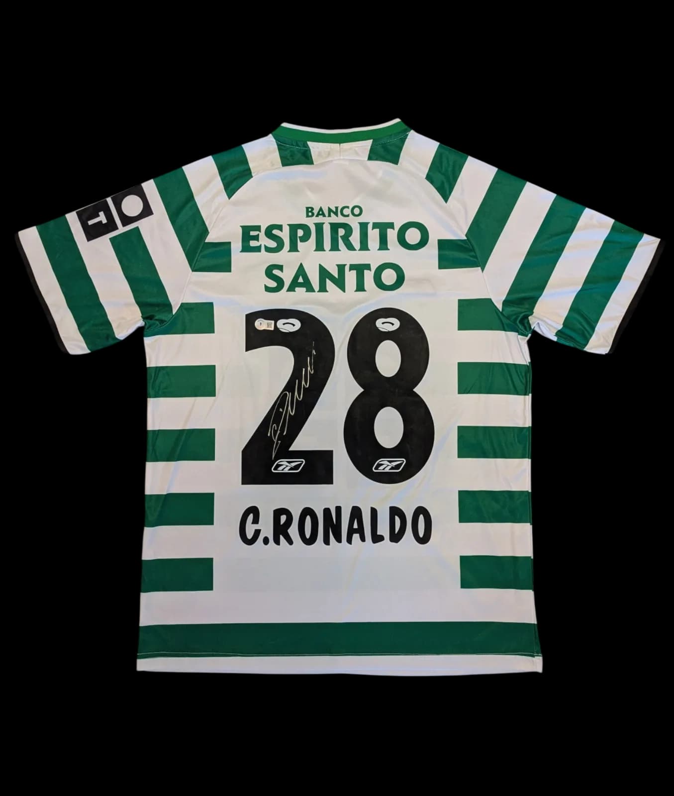 Maillot signé par Cristiano Ronaldo